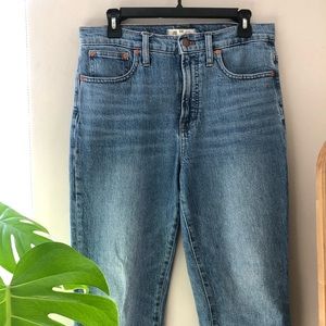 madewell straight leg pant